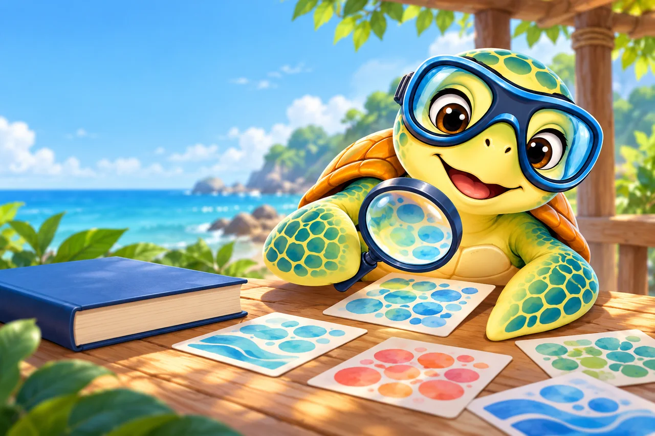YouDive mascot illustration for Advanced Nitrox