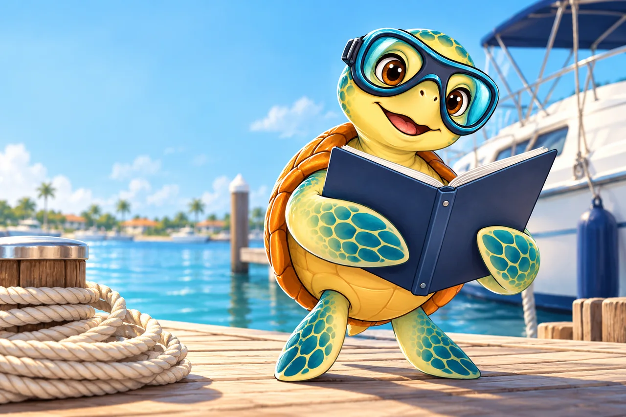 YouDive mascot illustration for Boat Diving in Australia: A Practical Guide