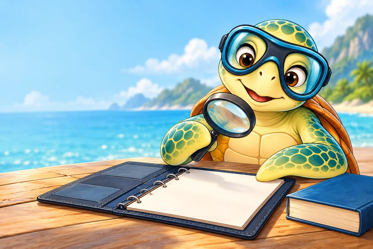 YouDive mascot illustration for How to Choose a Technical Diving Instructor