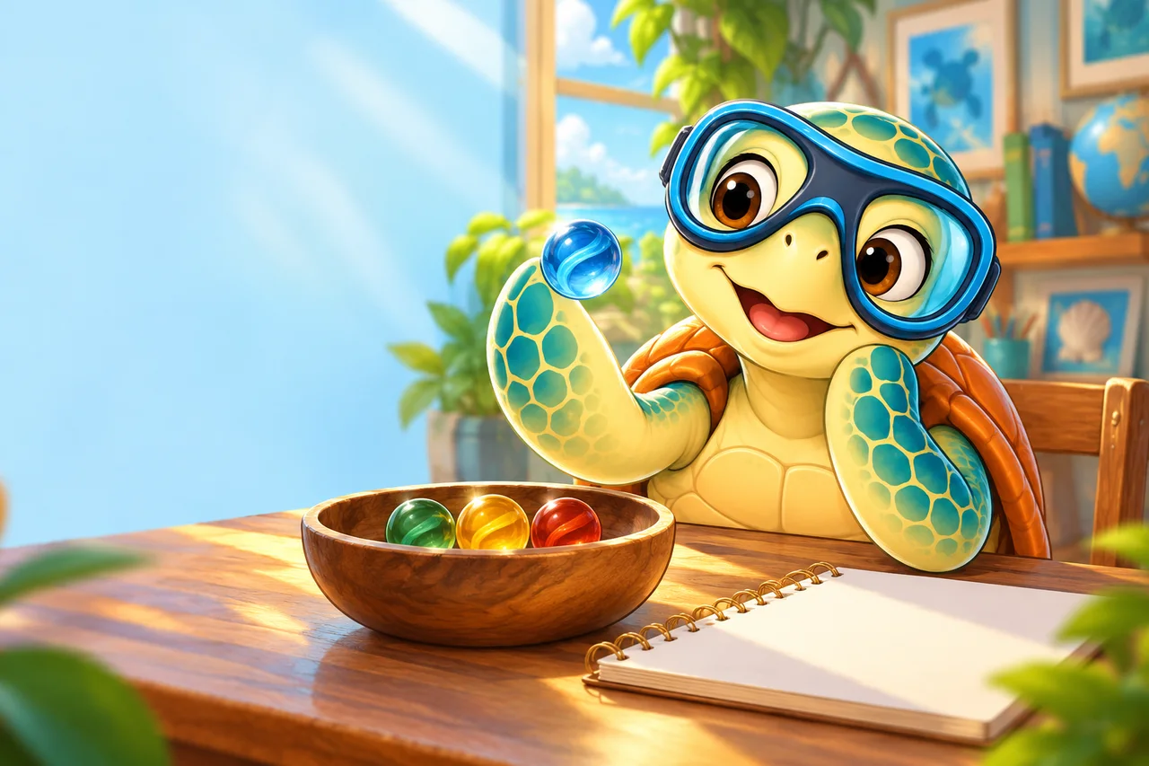 YouDive mascot illustration for Trimix